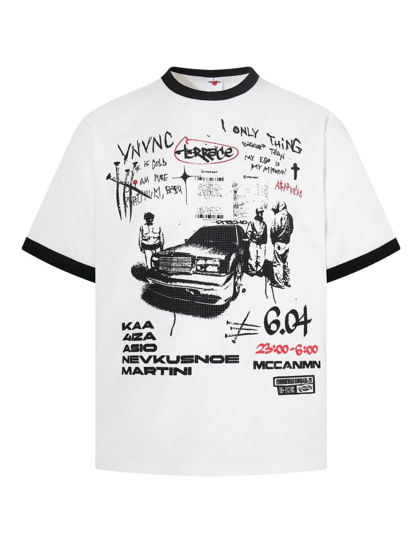 Men's Streetwear Graphic Short Sleeve T-Shirt