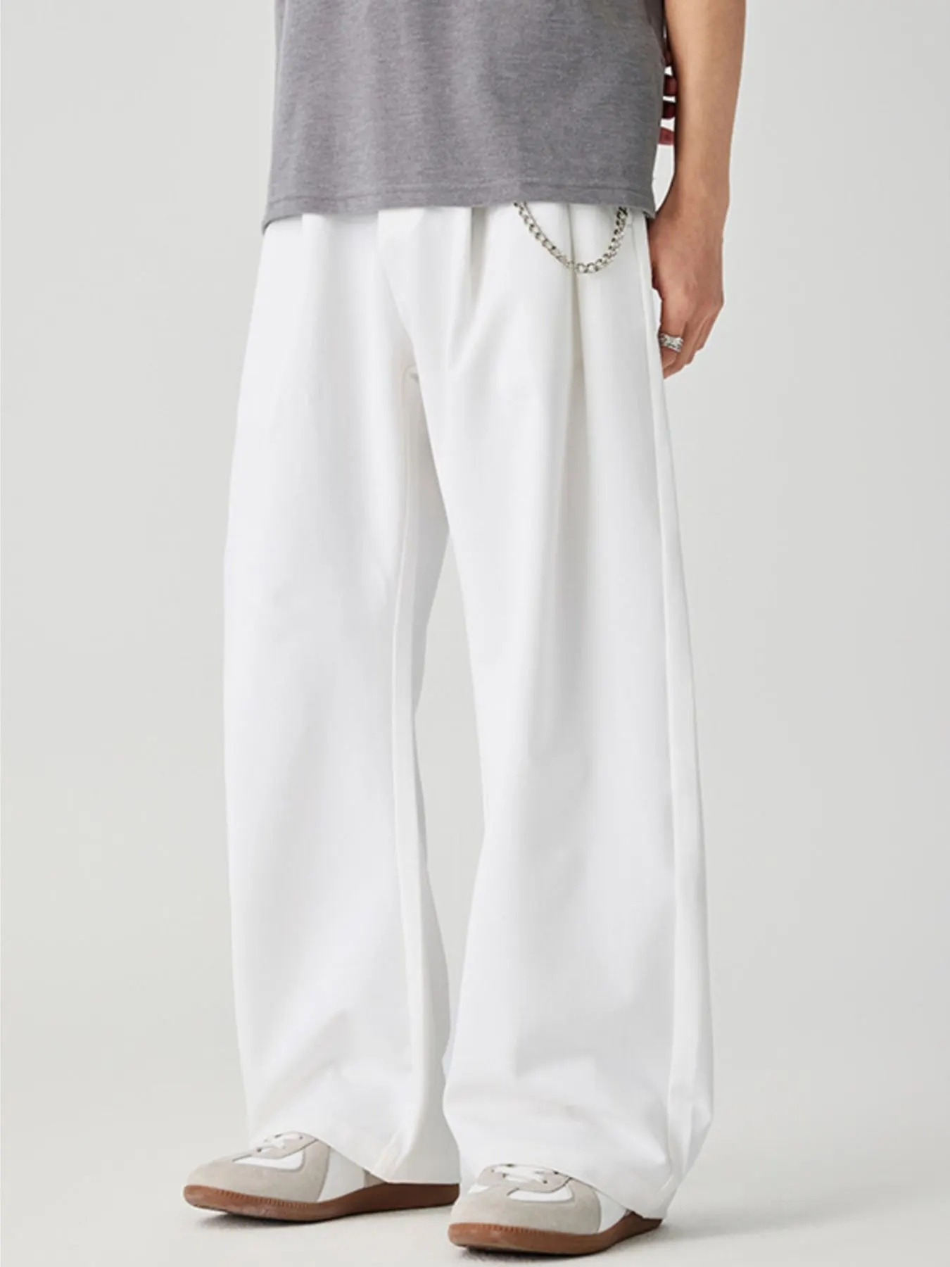 Men's Wide Leg Casual Pants