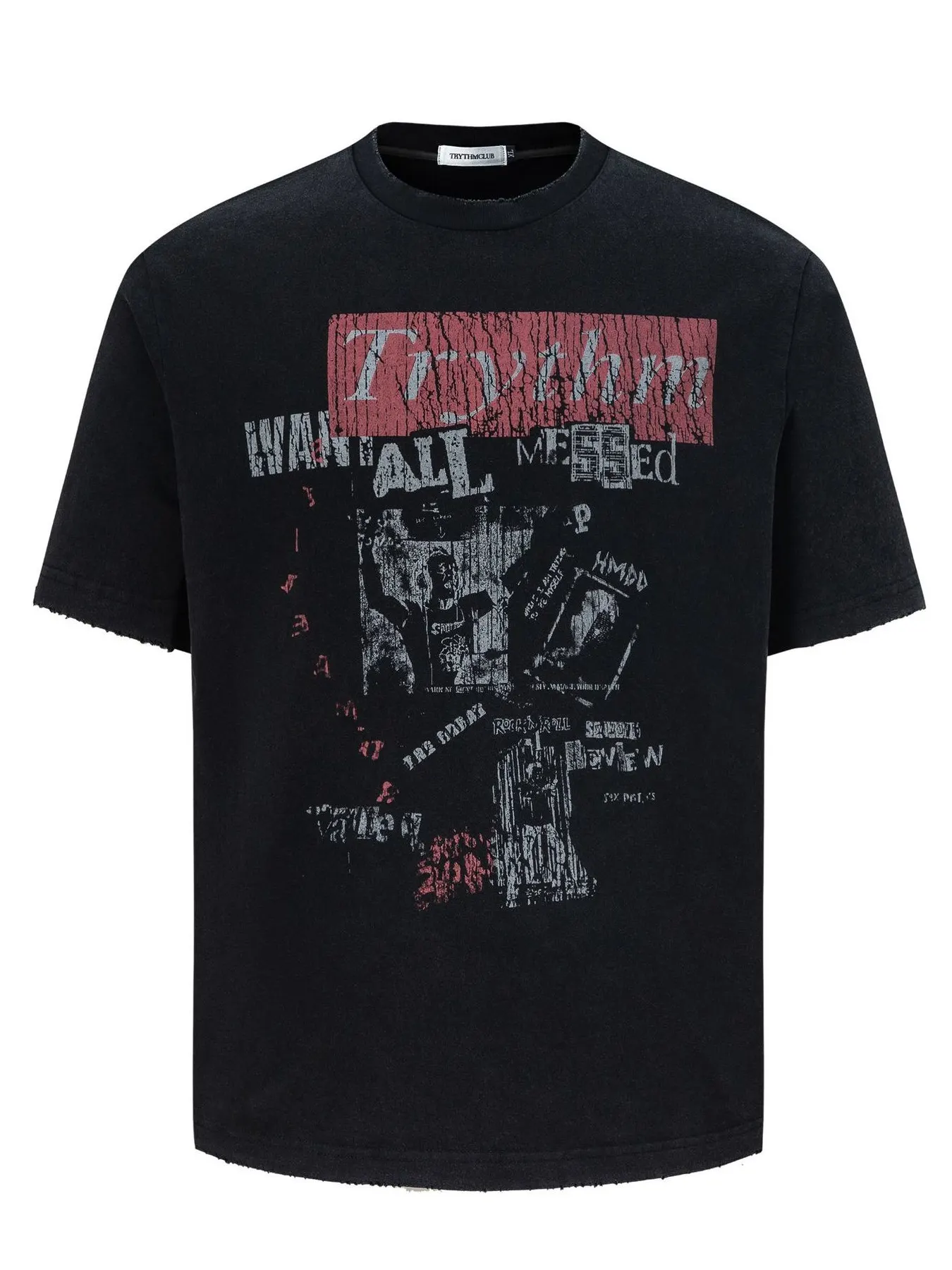 Men's Vintage Graphic Oversized T-Shirt